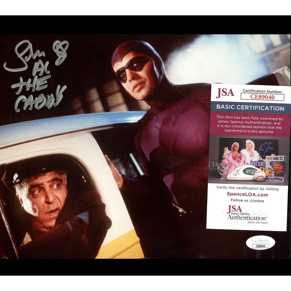 John Capodice Signed " The Cabby " 8x10 Photo AUTO W/ JSA COA